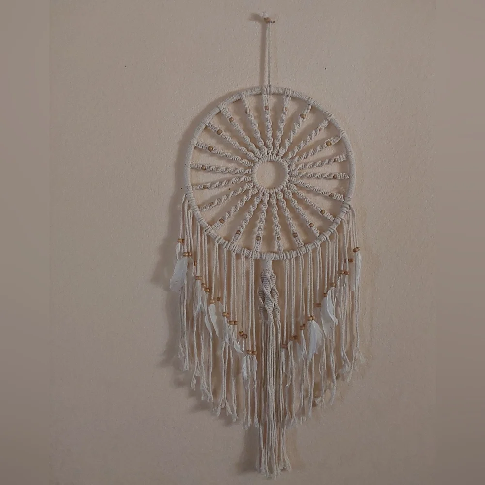 🌺 NEW Handcrafted (Macrame) Dreamcatcher Wall Decor